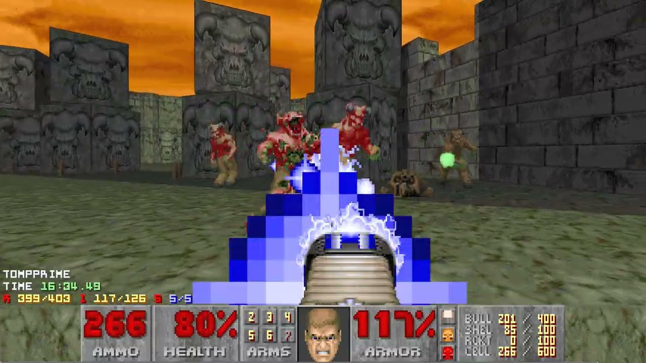 DOOM: Dead Sea Scrolls - MAP 4-5: Kaf Hakela / In Between (UVMAX)