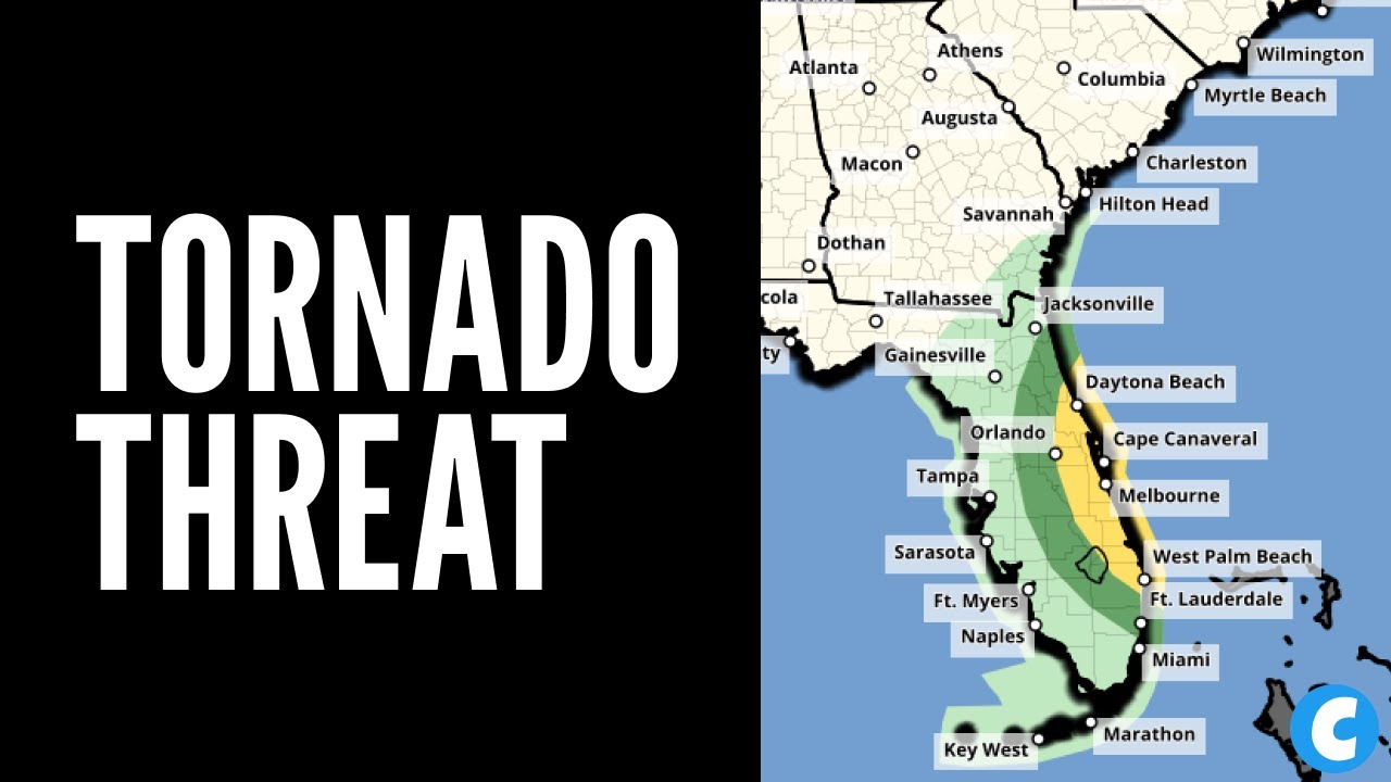 Hurricane Nicole's tornado threat