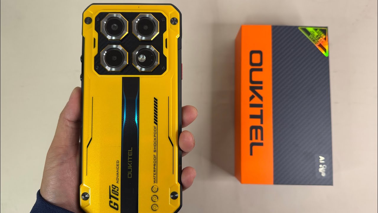 Oukitel WP60 Mecha Style Bumblebee Rugged Phone Quick Unboxing & Night Vision Test #oukitel
