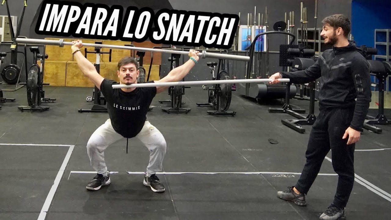 IMPARA LO SNATCH CON IL CAMPIONE ITALIANO #snatch