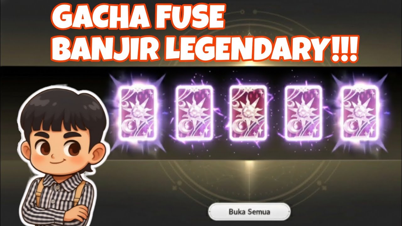 GACHA TIME !!! FUSE HERO ⭐️4 DAN ⭐️5 HOKI ATAU RUNGKAD??? 🔥🔥🔥