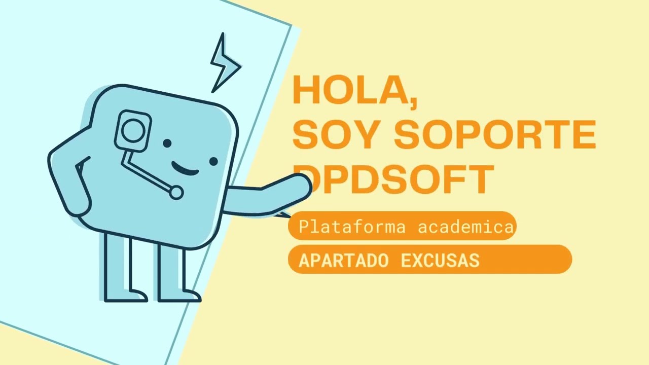 Módulo Excusas Plataforma Educativa DPDSoft - I.S.F.
