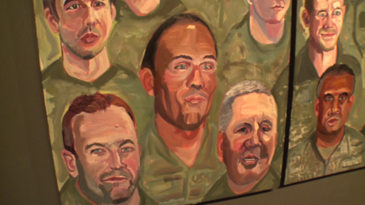 Former President Bush Honors Veterans With 'Portraits of Courage'