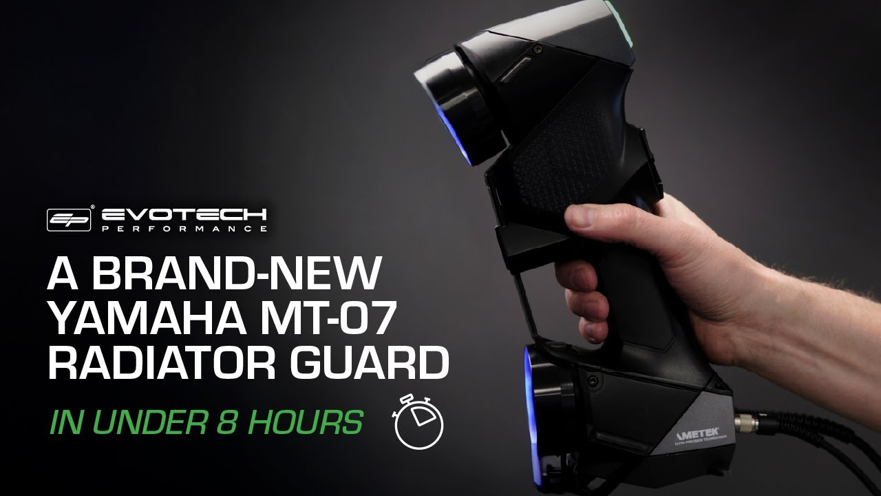 ⚡How we made a brand-new Yamaha MT07 Radiator Guard in under 8 hours!