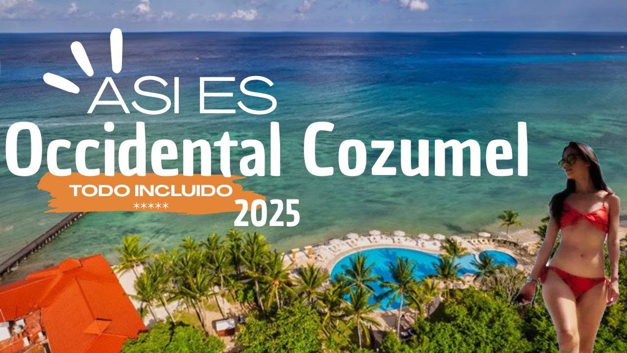 😲 Hotel Occidental Cozumel ✅ La mejor playa sin SARGAZO 😱 The BEST hotel in COZUMEL😍 #hotelreview