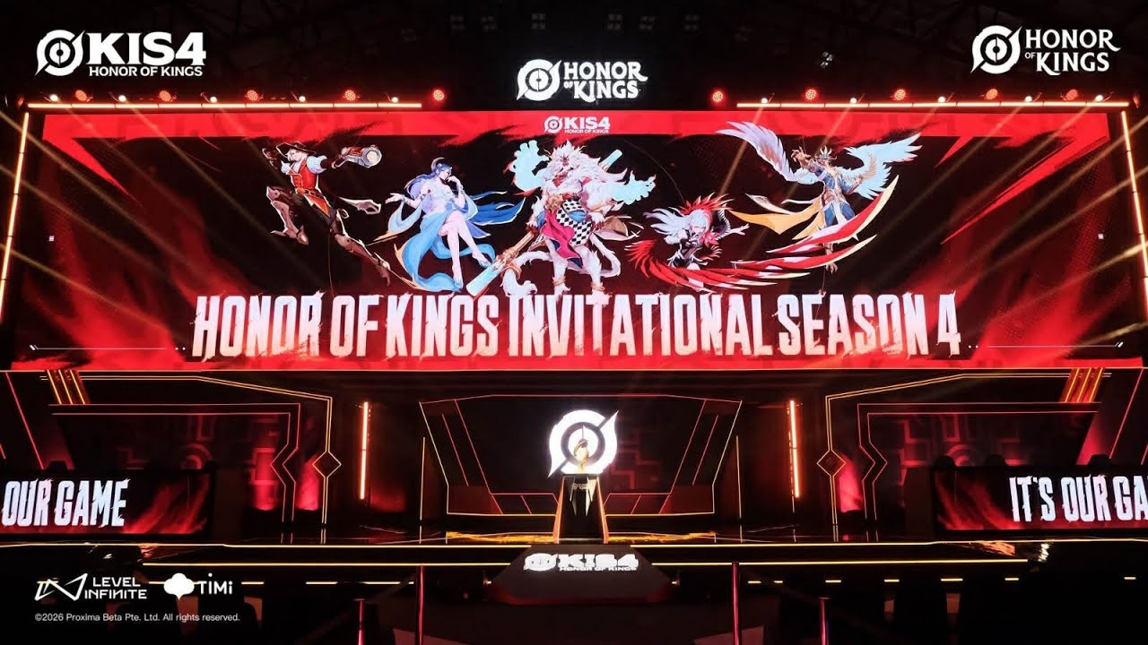 Honor of Kings KIS4 Tournament Live.