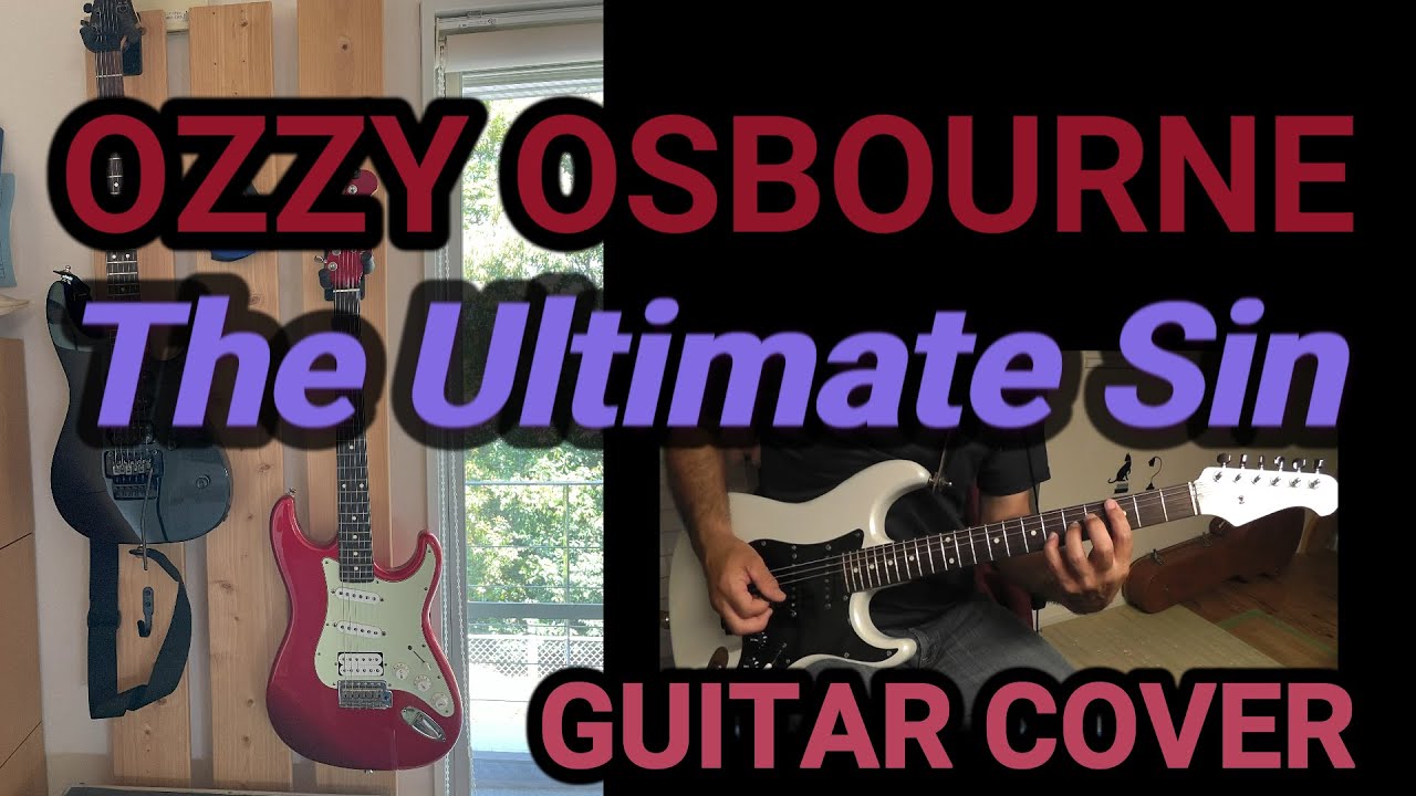 OZZY OSBOURNE / THE ULTIMATE SIN(Live, 1986) /Jake E. Lee   Guitar Cover by Chiitora