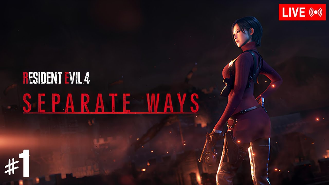 RESIDENT EVIL 4 REMAKE: SEPARATE WAYS - #1: PRIMEIRA VEZ NESTE JOGO [MARATONA]