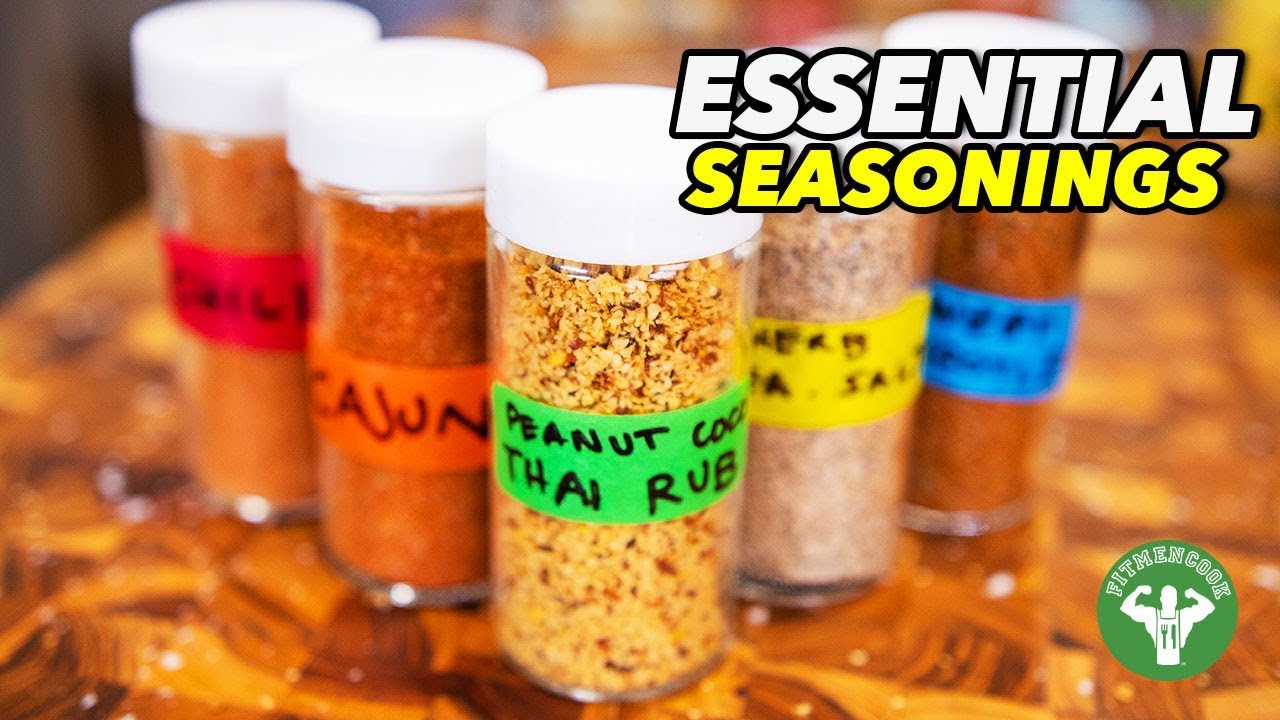 Essential Seasonings & 5 Easy Homemade Blends