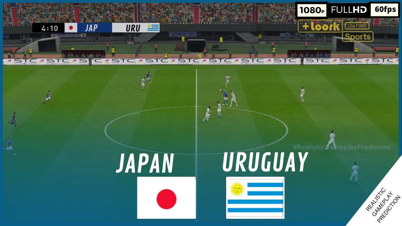JAPON vs URUGUAY | Partido Completo Mar. 24, 2023 | SimulacionRealista