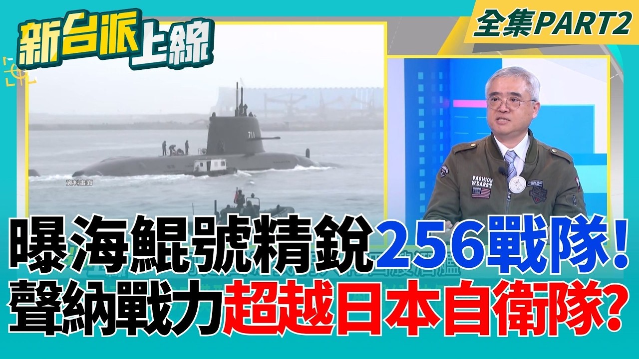 共軍將領清洗後遺症浮現？台海周邊軍演.擾台行為出現縮水？諸葛風雲曝海鯤號精銳「256戰隊」 聲納戰力超越日本自衛隊？｜李正皓 主持｜【新台派上線 PART2】20260225｜三立新聞台