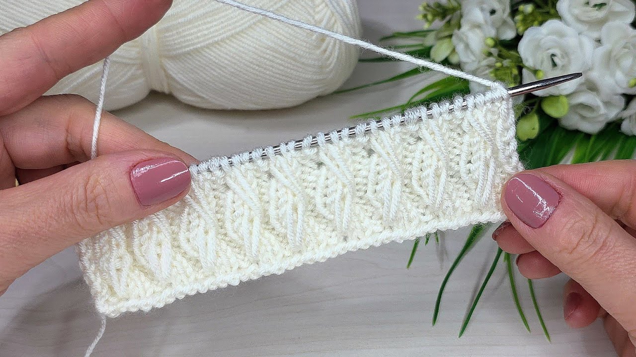 Üç Günde Yelek Örün 🌿Kolay İki Şiş Örgü Yelek Model Desen🌿 #crochet #knitting #diy #handmade 