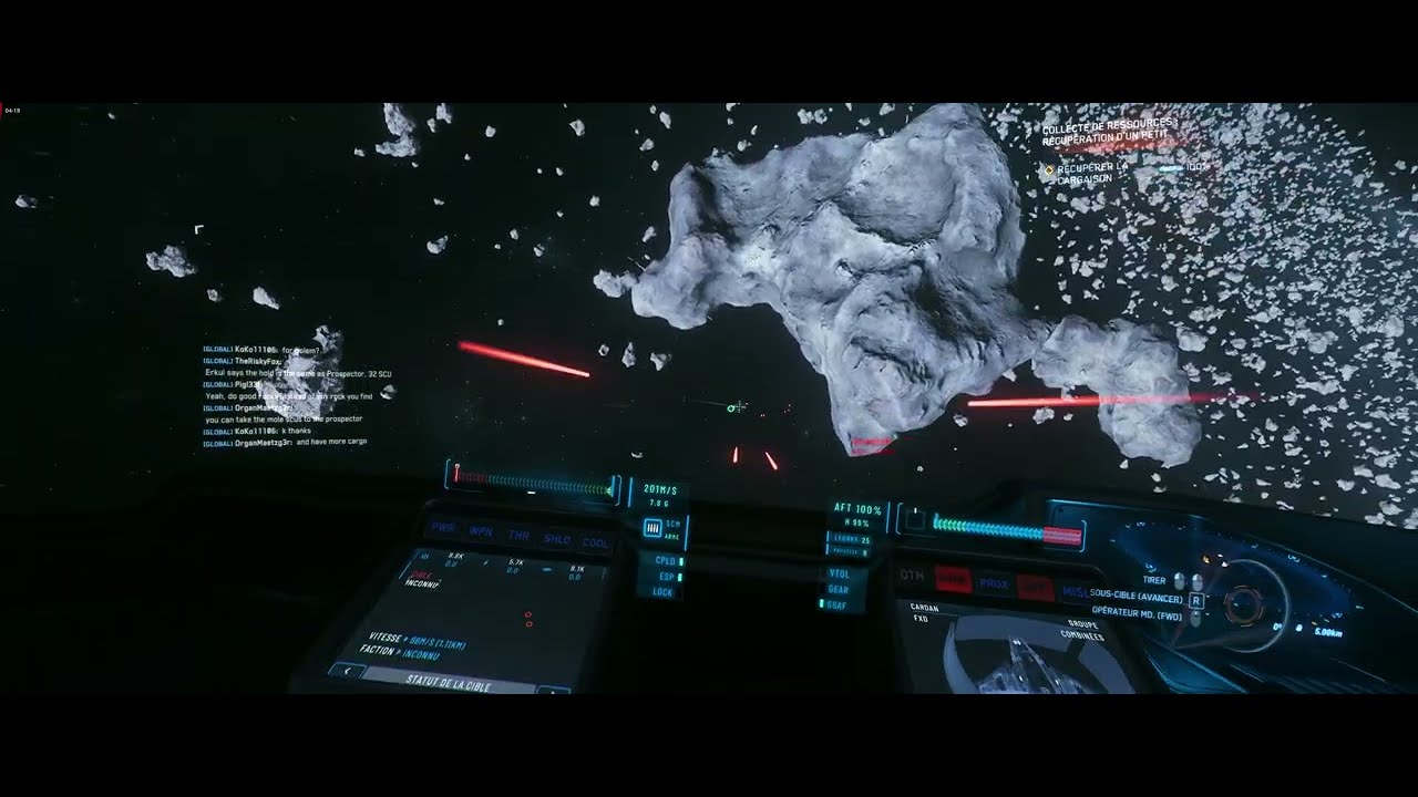 Star Citizen 4.30 - Contrat Petit Cargo avec Combat - 4K