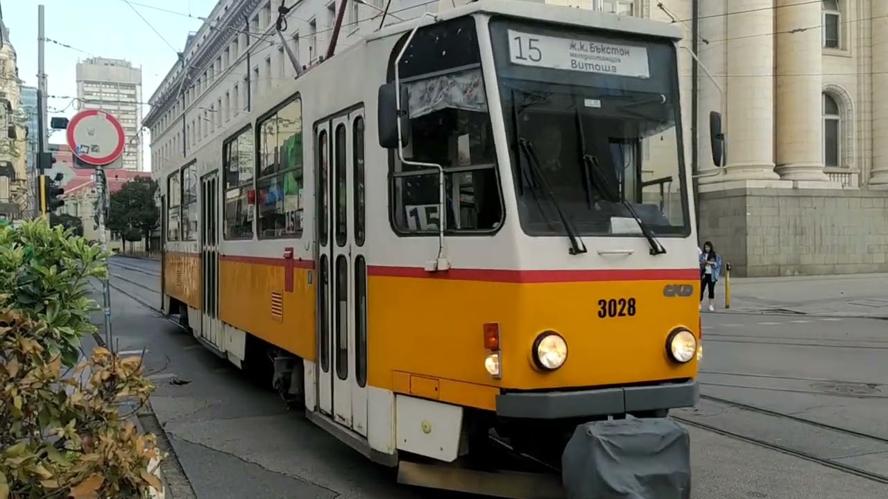 Trams in Sofia 2024