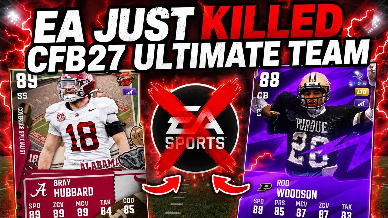 EA JUST KILLED CFB 27 ULTIMATE TEAM! EA RUINED THE AUCTION HOUSE! MARKET IS DONE FOR!