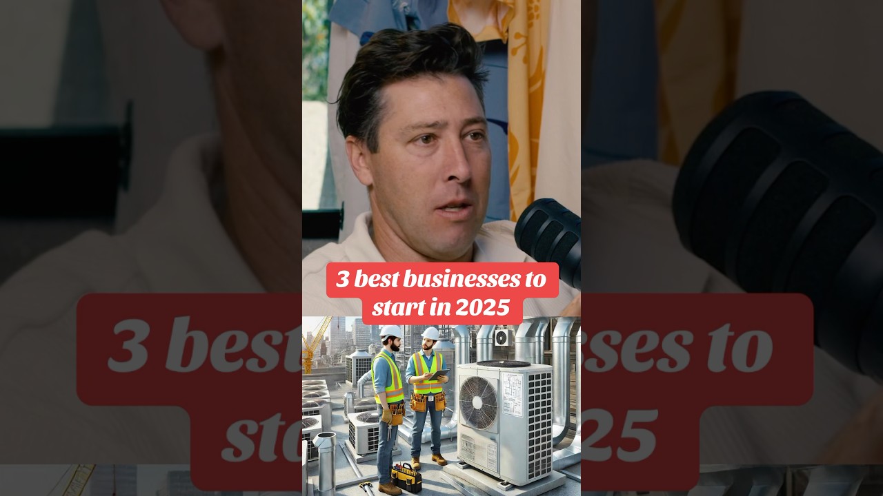The 3 best businesses to start in 2025! #makingmoney #entrepreneur #business