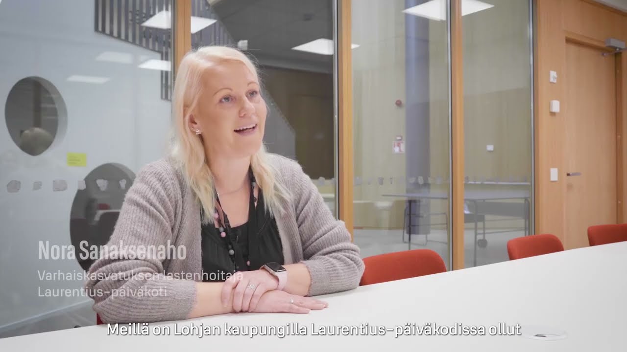 Laurentius-päiväkodissa kuljetaan kännykällä