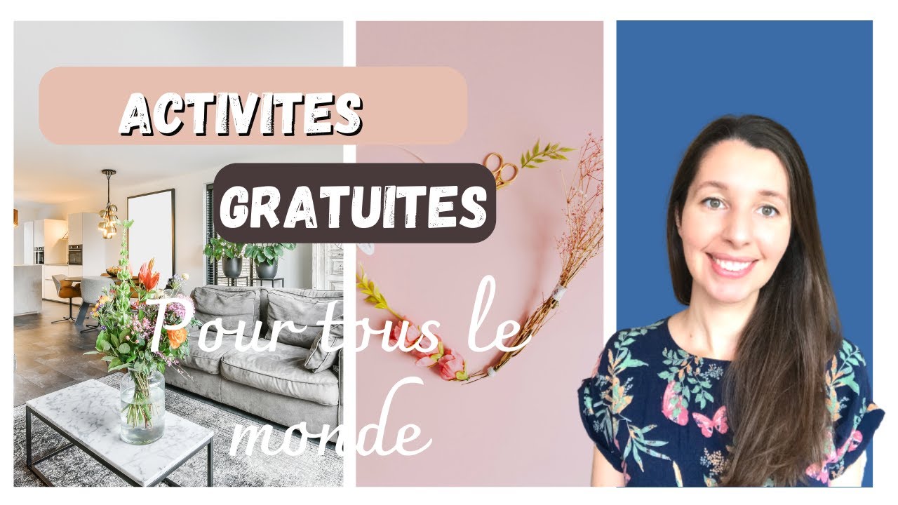 ID&Eacute;ES D'ACTIVIT&Eacute;S GRATUITES - Il y en a pour tout le monde!