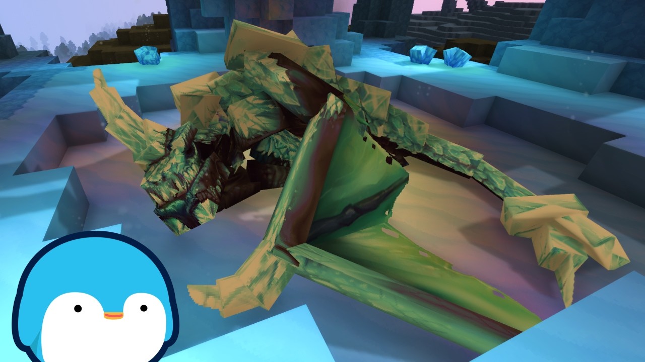 I Found The Ice Dragon In Hytale