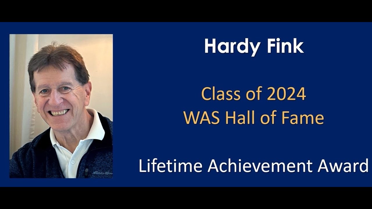 Hardy Fink - - WAS 2024 Legend (Lifetime Achievement Award)