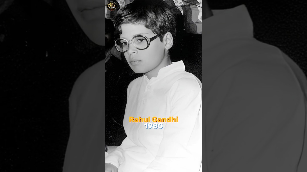 Rahul Gandhi Then and Now | 1970 to 2026 | Complete Life & Political Journey #congresschief #gandhi