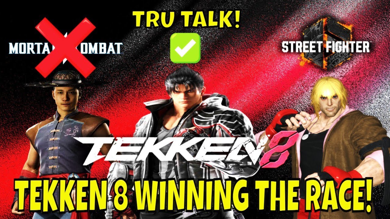WHY TEKKEN 8 IS WINNING THE FIGHTING GAME SALES RACE VS MK1 & SF6!