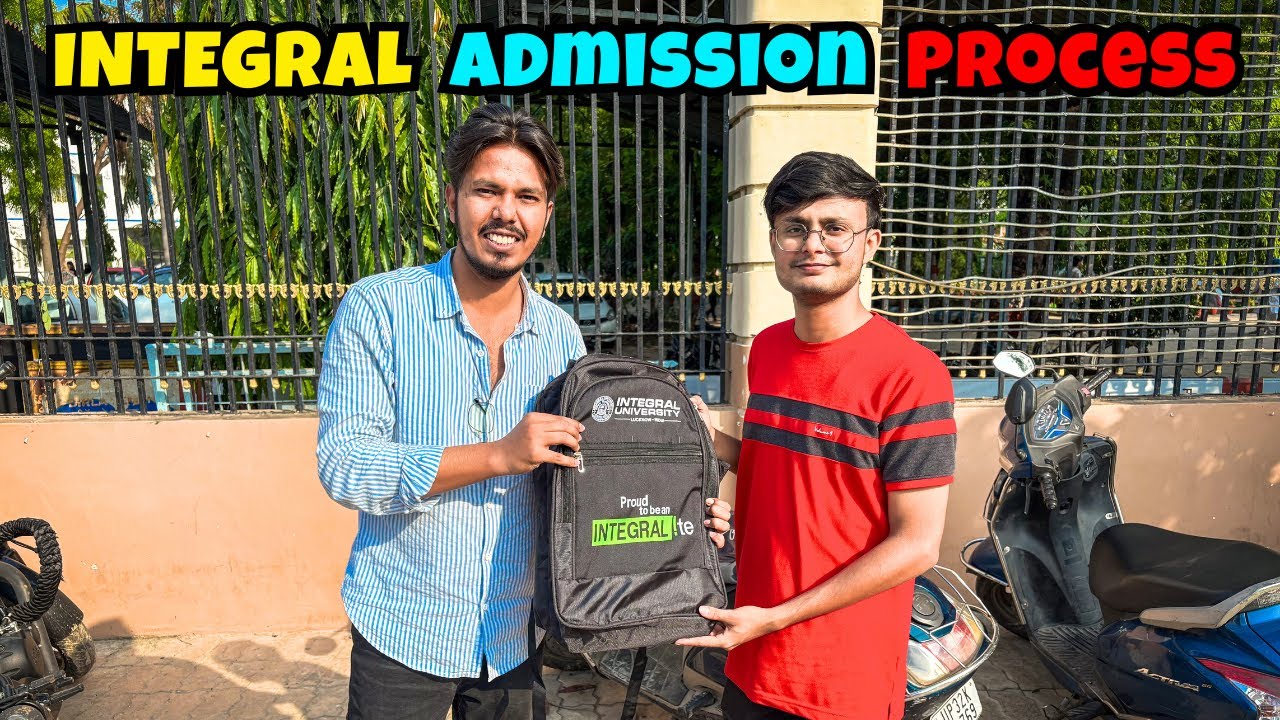 Integral University Admission Process 🏫 | MBA Fees, Documents & Campus Visit 💯 | Halal Boys Vlogs | 