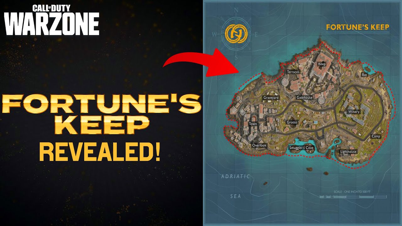 NEW Fortune's Keep Warzone Map Revealed!