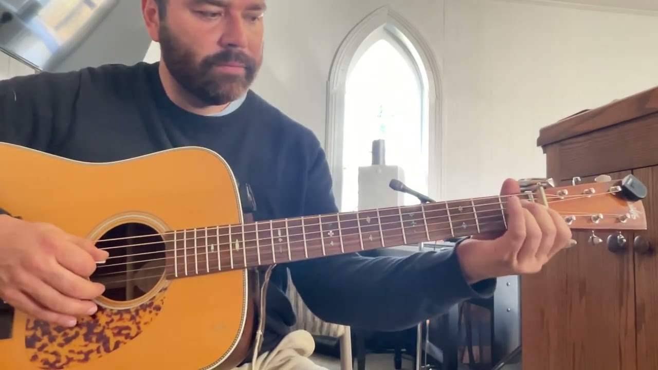 Wayfaring Stranger (guitar melody with chords)