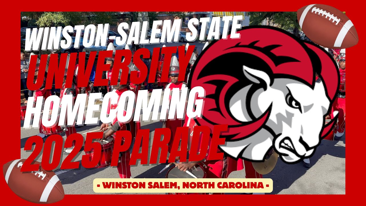 Winston-Salem State University 2025 Homecoming Parade