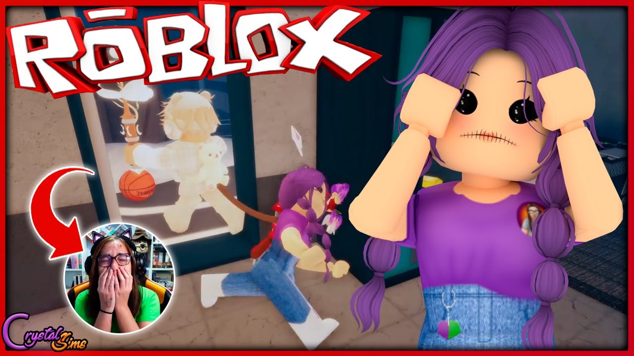 NO ENTIENDO QUÉ PASA PERO LA BESTIA NUNCA DEBIÓ GOLPEARME | FLEE THE FACILITY ROBLOX | CRYSTALSIMS