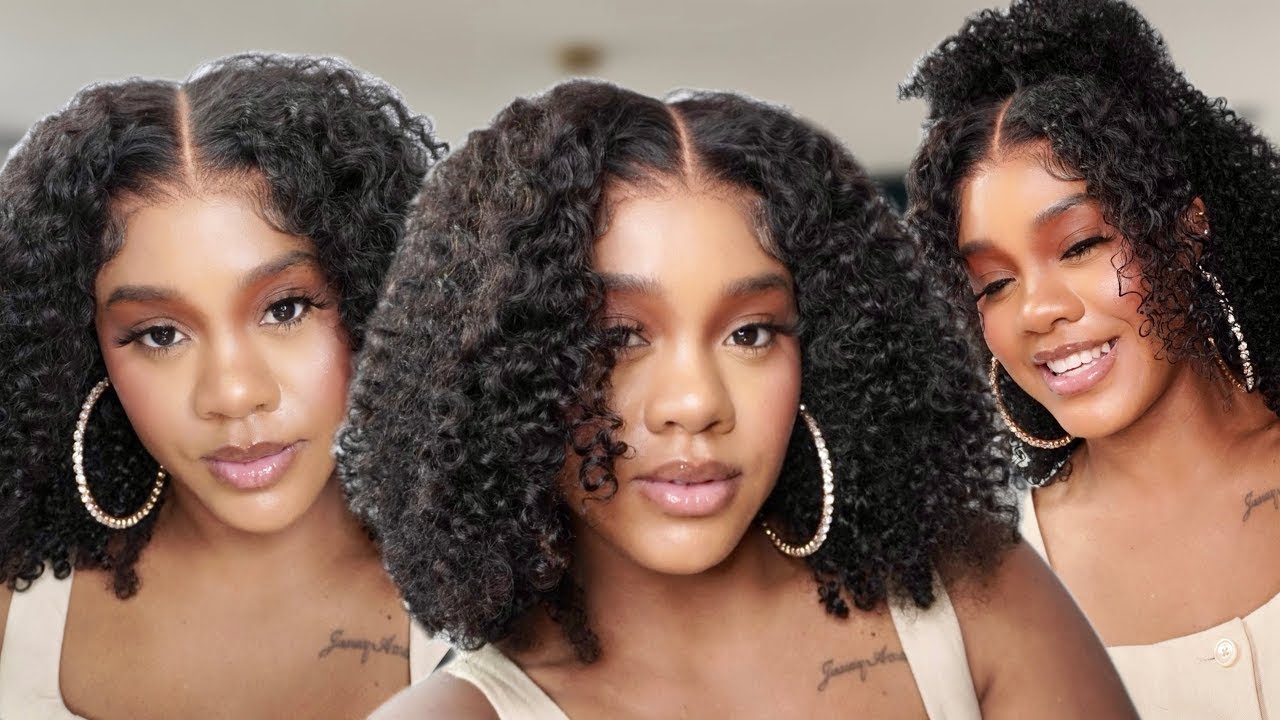 7x5 Glueless Lace Volume Kinky Curly Wig Giving BADDIE Energy!Best REALISTIC Install | EASY Tutorial