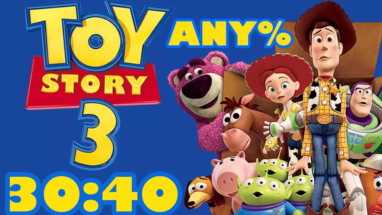 Toy Story 3 Story Mode Any% in 30:40