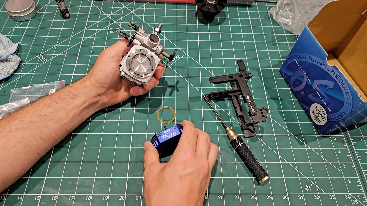 SAB Raw Nitro RC Helicopter Build - Part 2