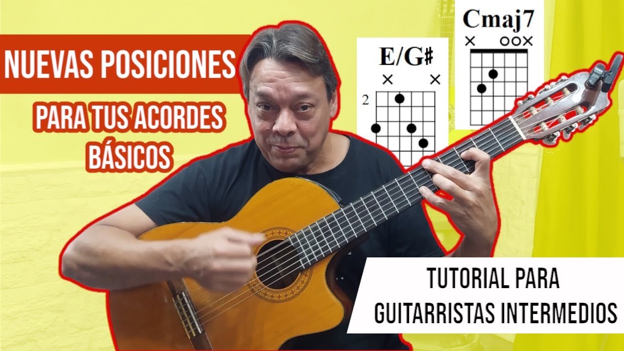 ¿Sos guitarrista principiante o intermedio? Mejorá tus acordes con estas posiciones nuevas #music