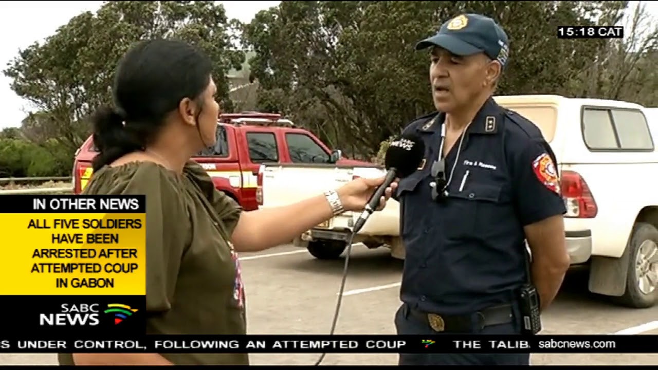 Authorities say 60% of Pringle Bay fire contained