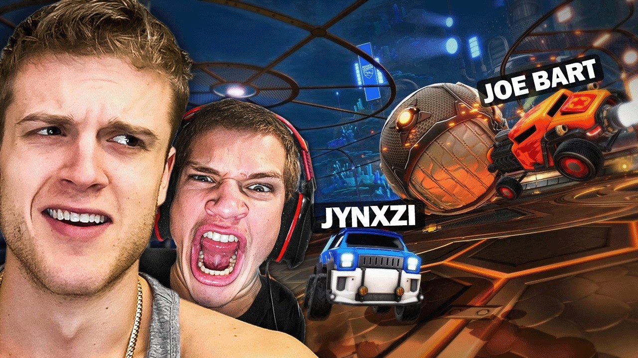 Jynxzi Challenged Me To A Rocket League 1v1...