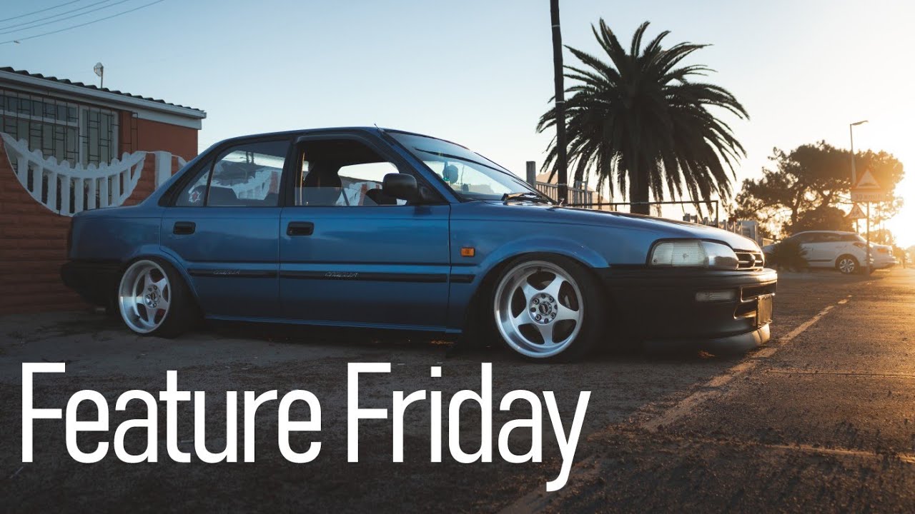 Mikhail's Blue Toyota AE92 Slammed Out Bubble | Feature Friday | Jap OutLaws