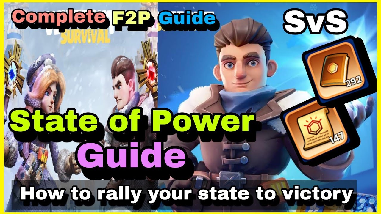 Complete Guide on State of Power - Whiteout Survival | State vs State | Preparation and Battle SvS