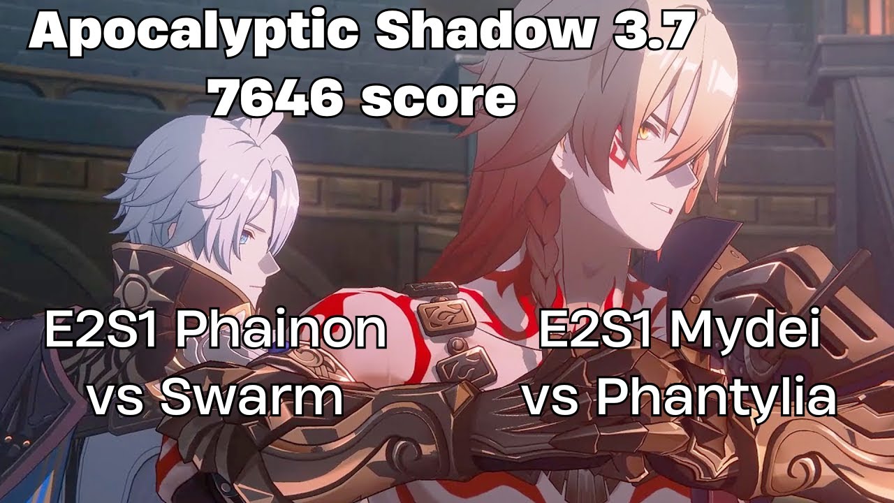 Mydei bruteforces 4.7M HP Phantylia  & Phainon goes bug swatting - APOC4 7646 score | HSR