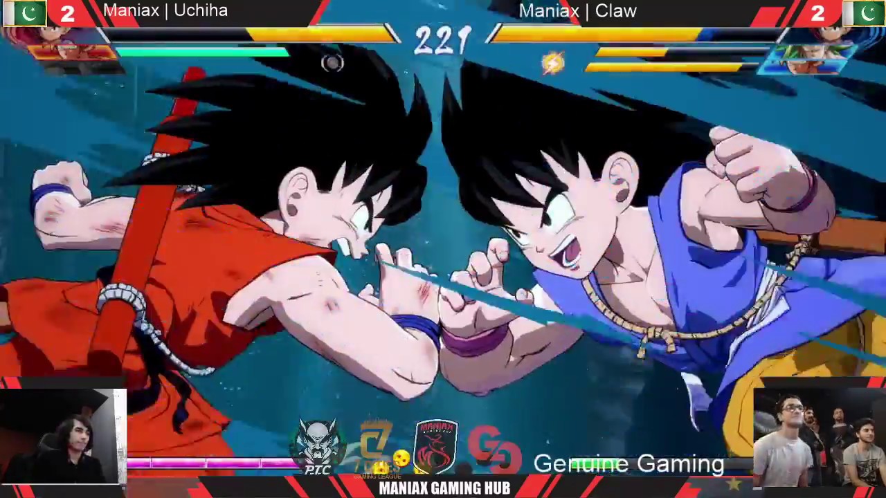 Maniax Gaming Hub  | DBFZ Uchiha vs Claw