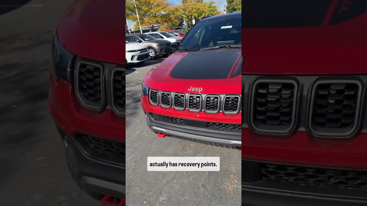 It's Trail Rated! 2025 Compass Trailhawk