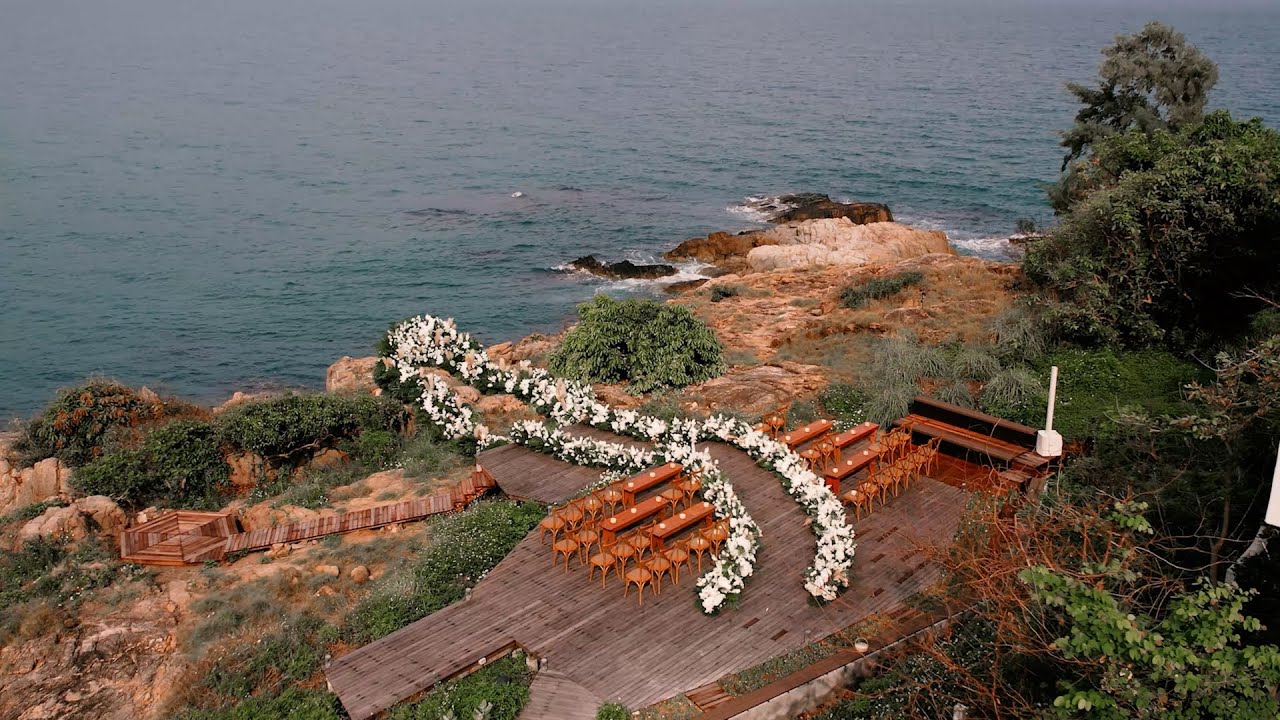 Miyu and Patrick VDO HIGHLIGHTS WEDDING  Cape Fahn Hotel, Private Island at koh Samui