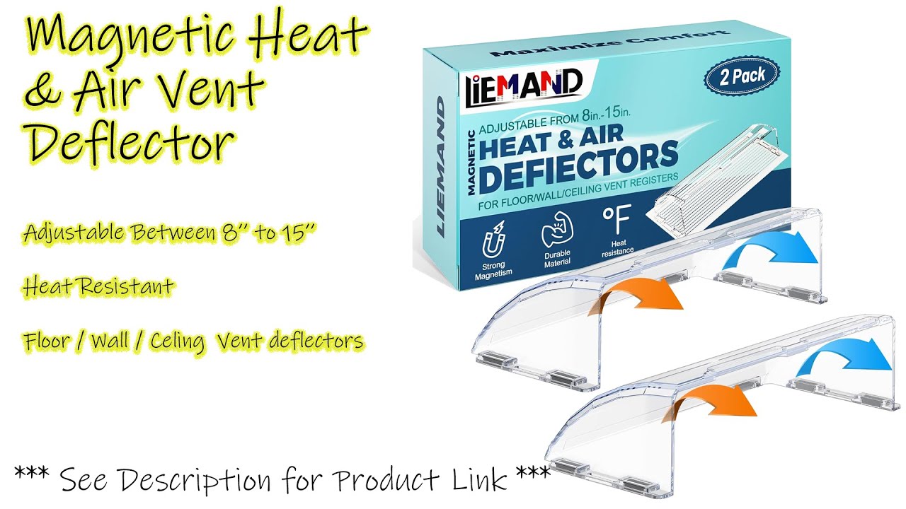 Unbox & Install: AC / Heating Vent Deflector - Magnetic