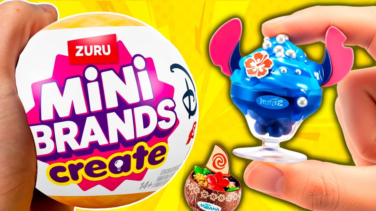 ¡POR FIN! 😭💙 Me sale STITCH Sorbete en Mini Brands Create Disney Snacks
