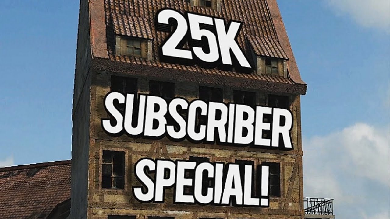 25,000 Subscriber Special!