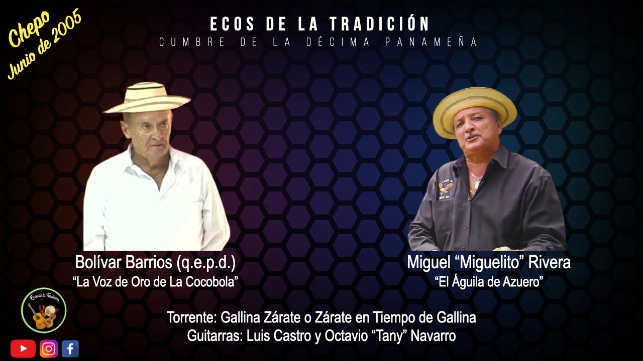 Bol&iacute;var Barrios y Miguelito Rivera - Gallina Z&aacute;rate - No. 432