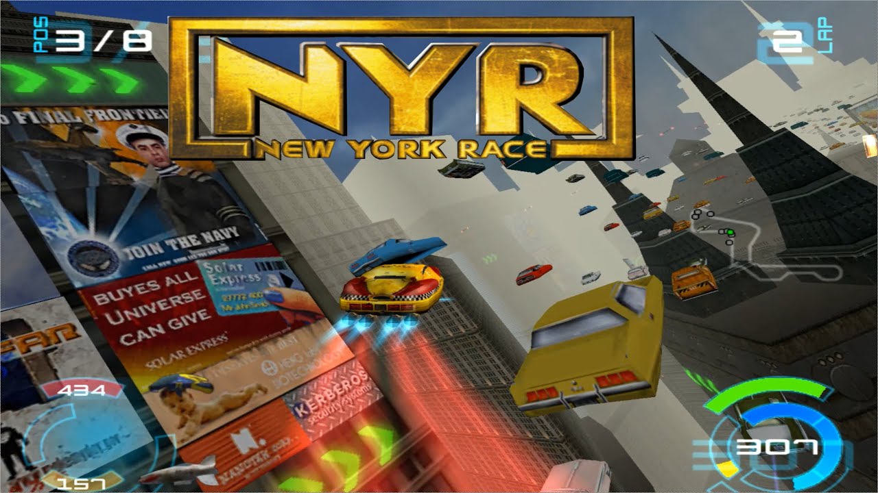 【NYR: New York Race】PCSX2 Gameplay【Expert Difficulty】
