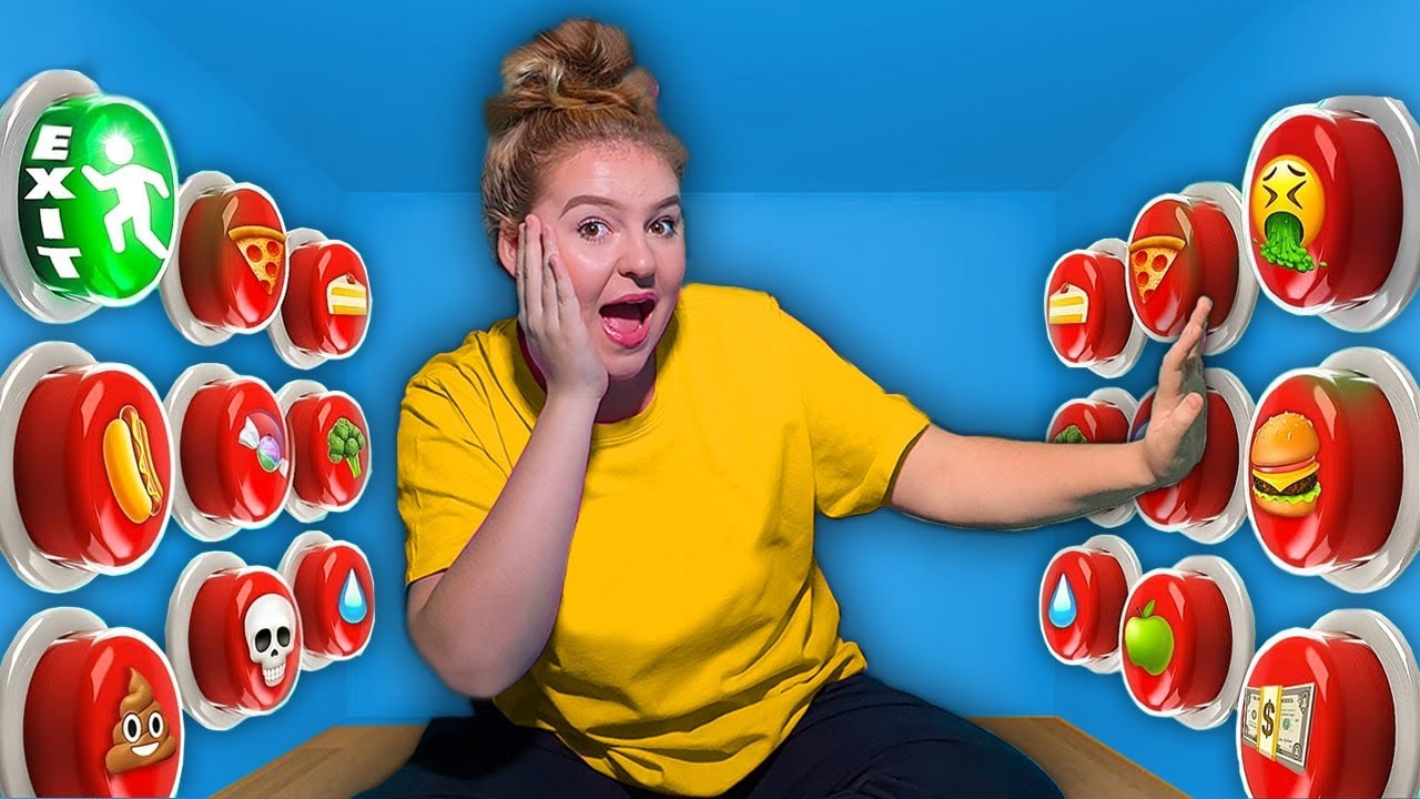 100 Boutons Mystères Mais 1 Seul Qui Te Sauvera ! 100 BOUTONS CHALLENGE
