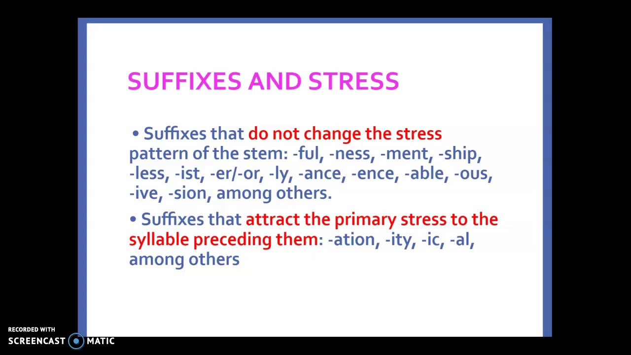 Complex words 2